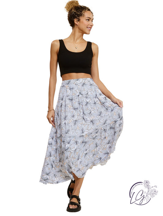 Celestial Drift Graceflow Skirt