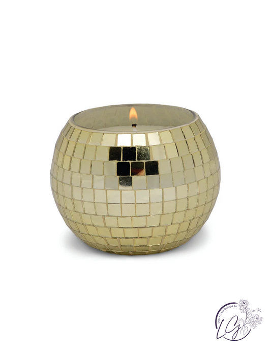 Magique 10 oz Green Disco Ball - Copal & Myrrh