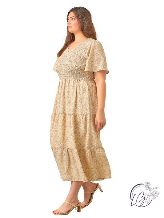 Curvy Laughter Fills The Air Dress