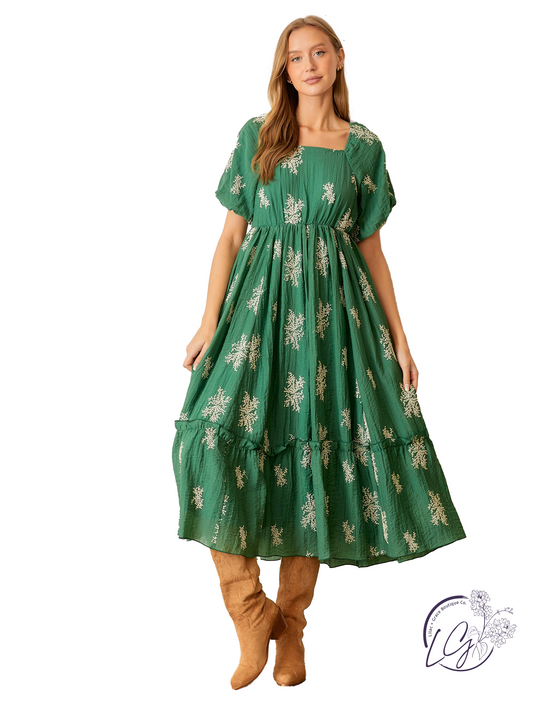 Barefoot On Soft Grass Dress