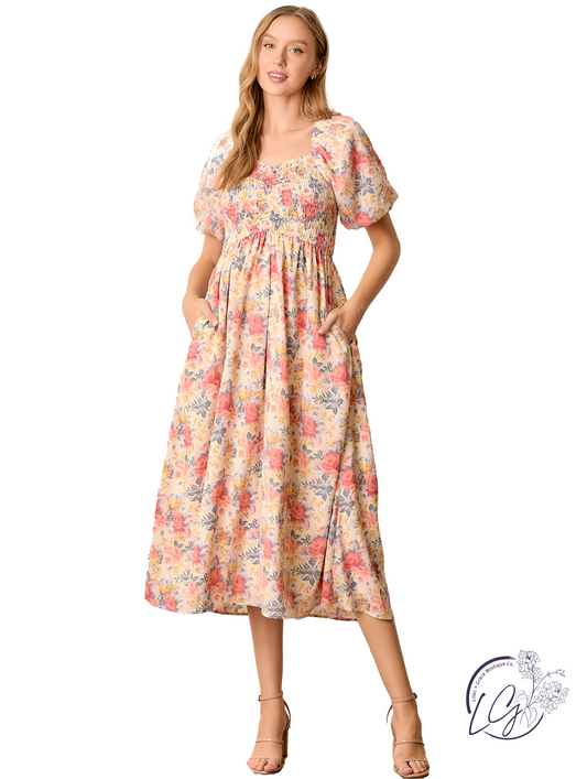 Rich Textures Speak Dress