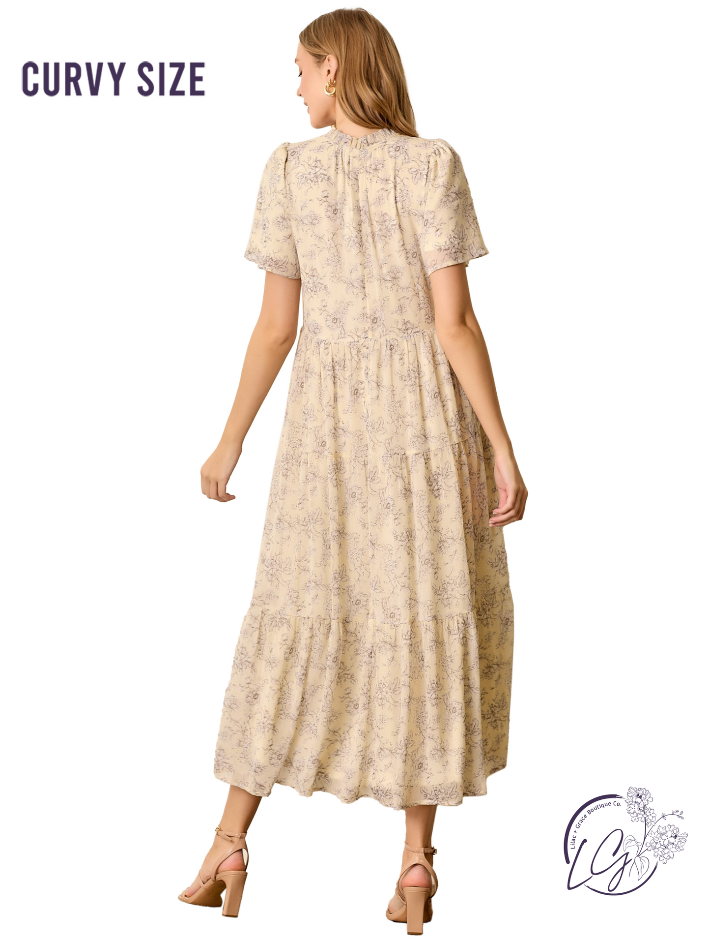 Curvy Awake With The Trees Dress