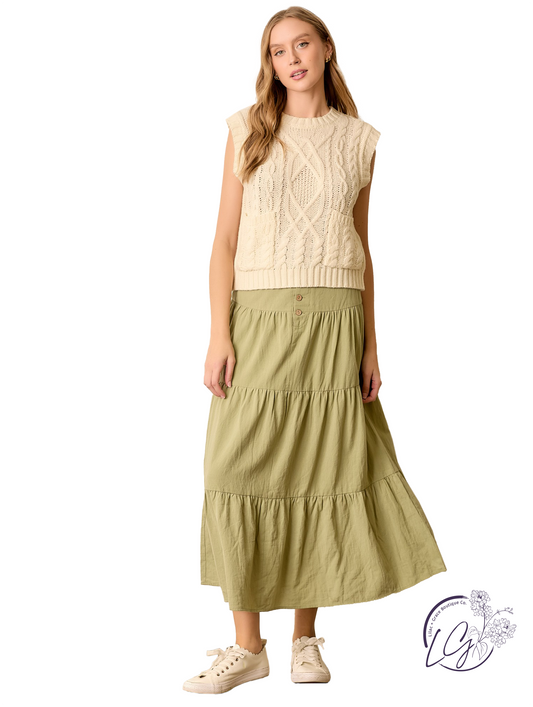 Grass Sways Gently Skirt