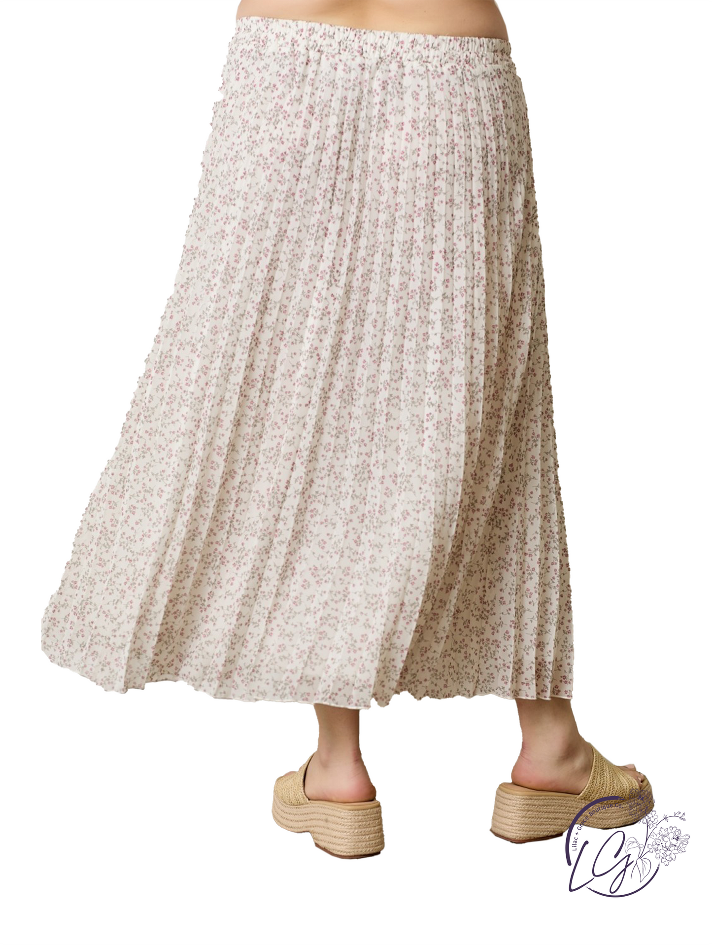 Curvy Gardenwake Maxi Skirt
