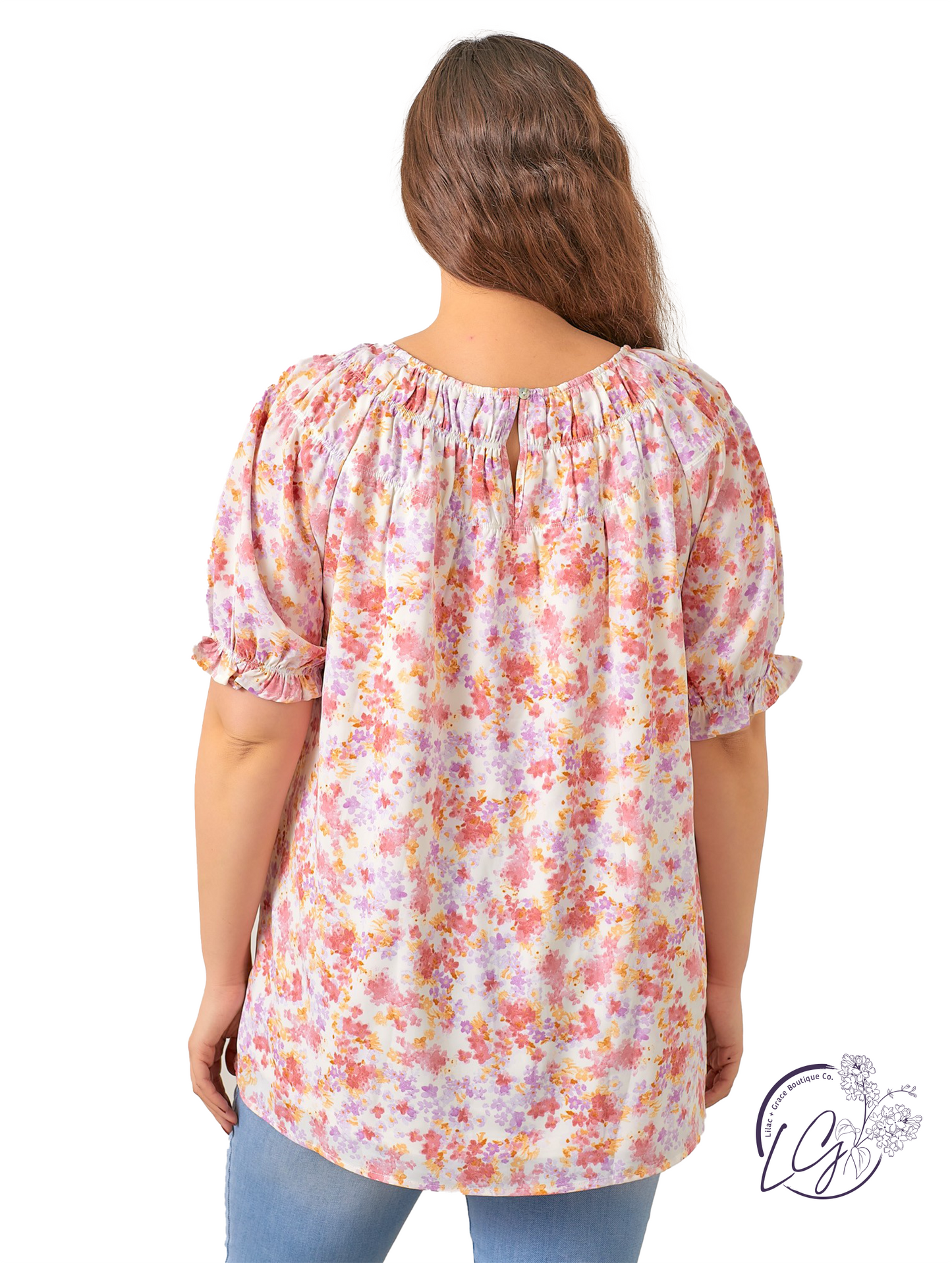 Curvy Nature Paints The Hills Blouse