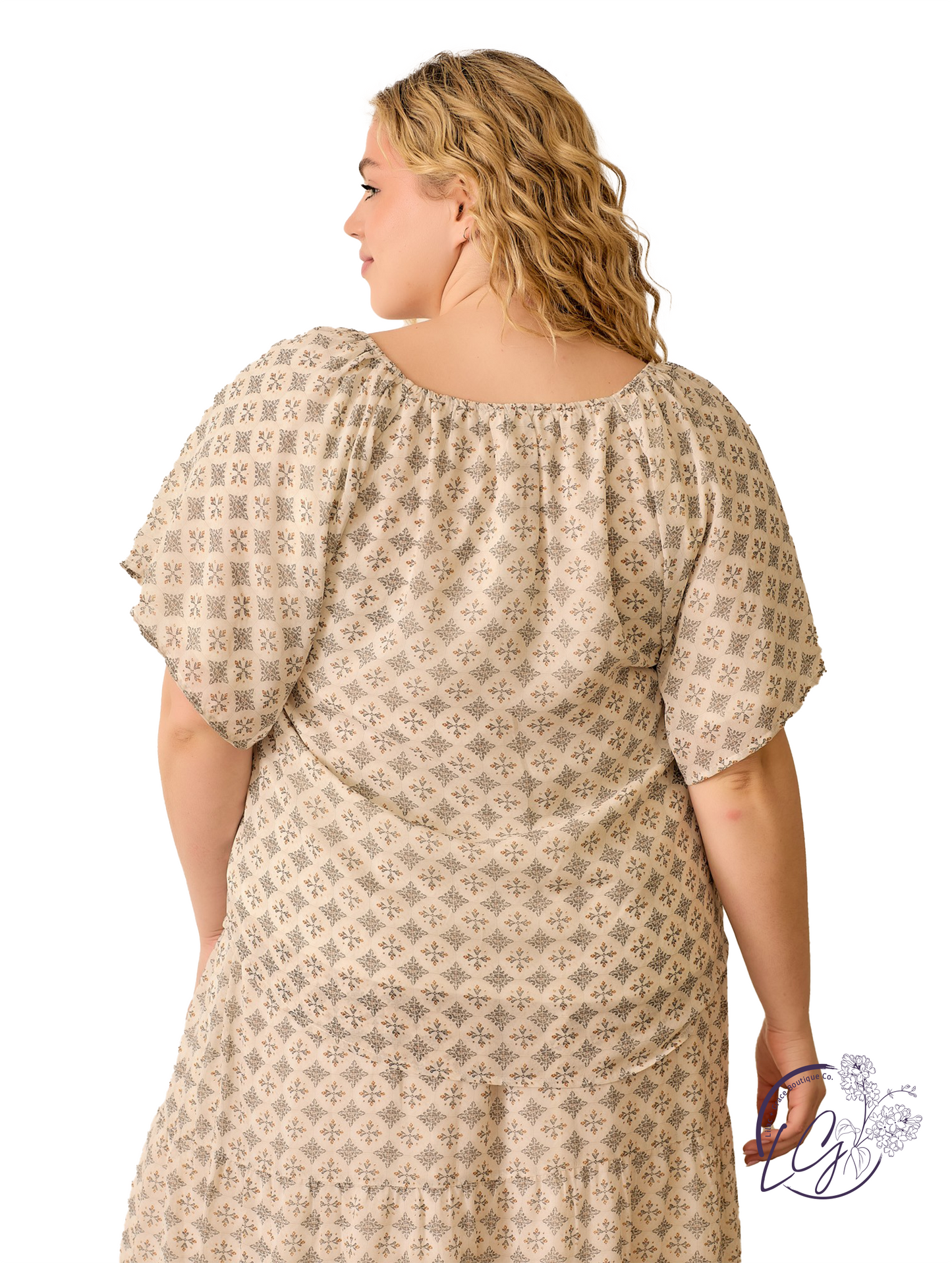 Curvy Whim of Light Top