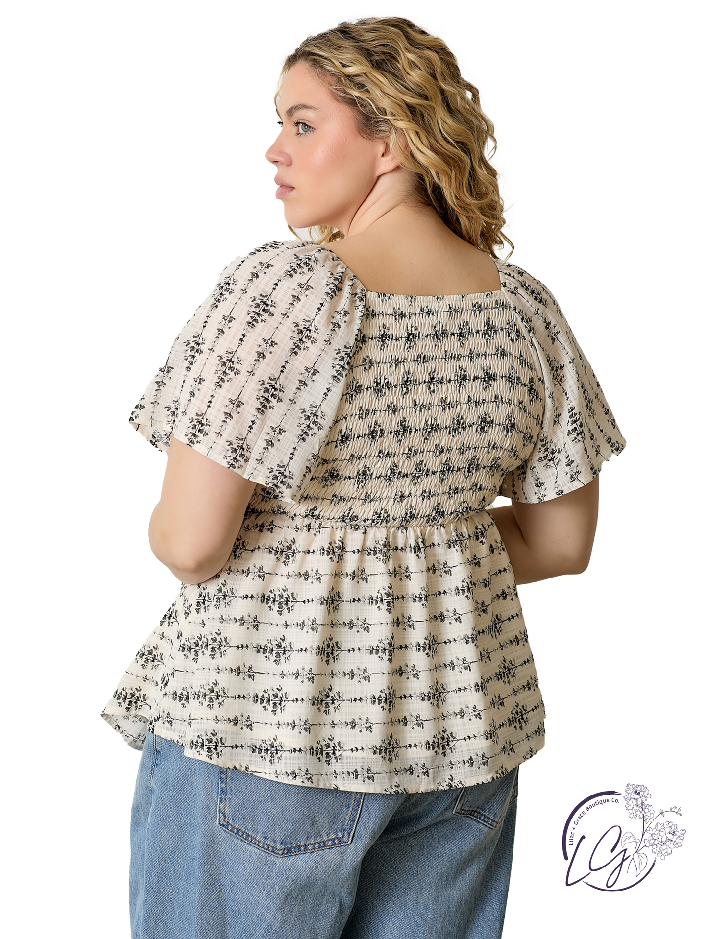 Curvy Dawn Wreaks With Warmth Top