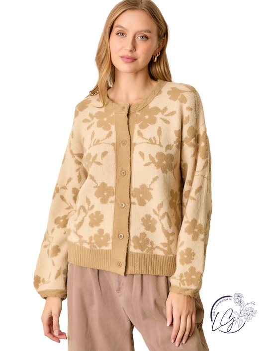 Ceramics Speak Softly Sweater Cardigan