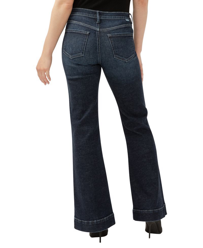 Skye Mid Rise Flare by Silver Jeans
