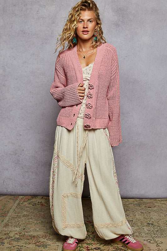 Petal Knit Cradigan