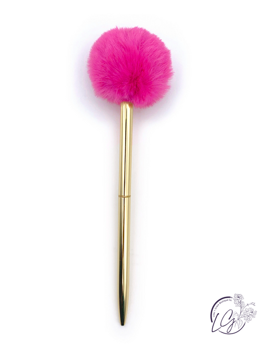 Pom Pom Brights Metal Pen