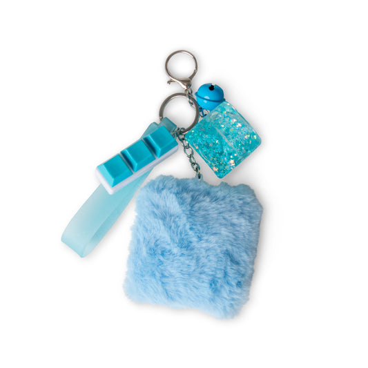Fluffy Fidget Keychain