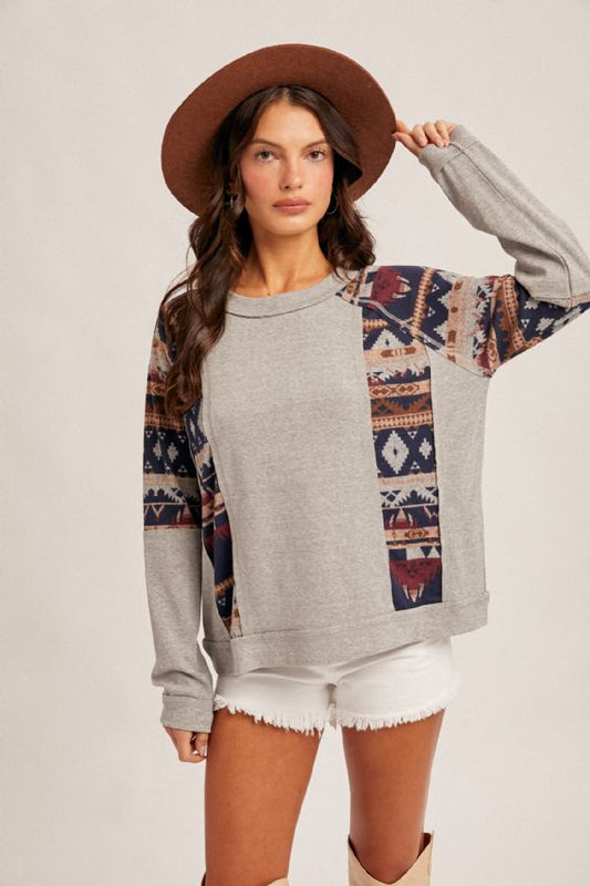 Nordic Trails Knit Top