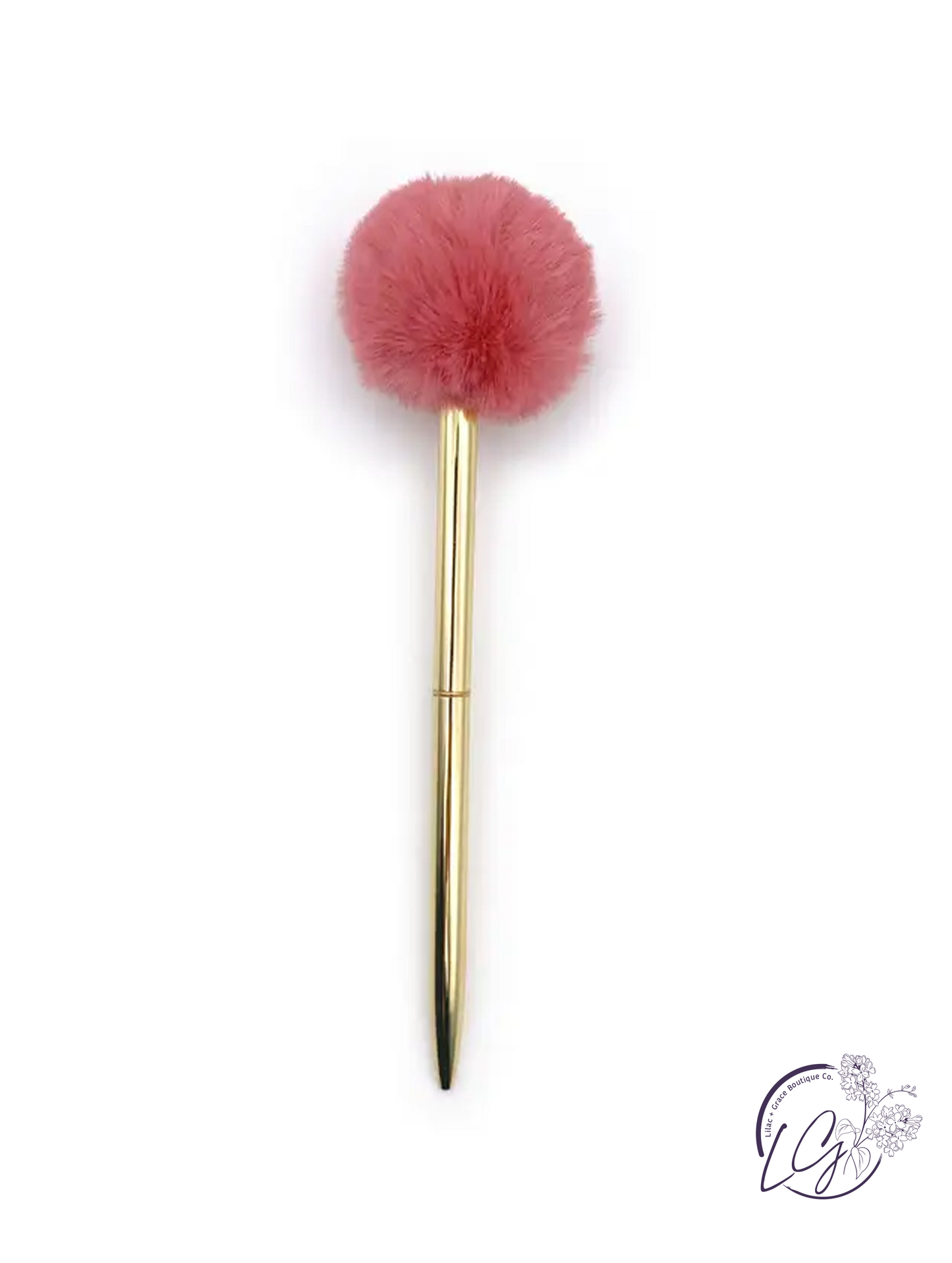 Pom Pom Metal Pen