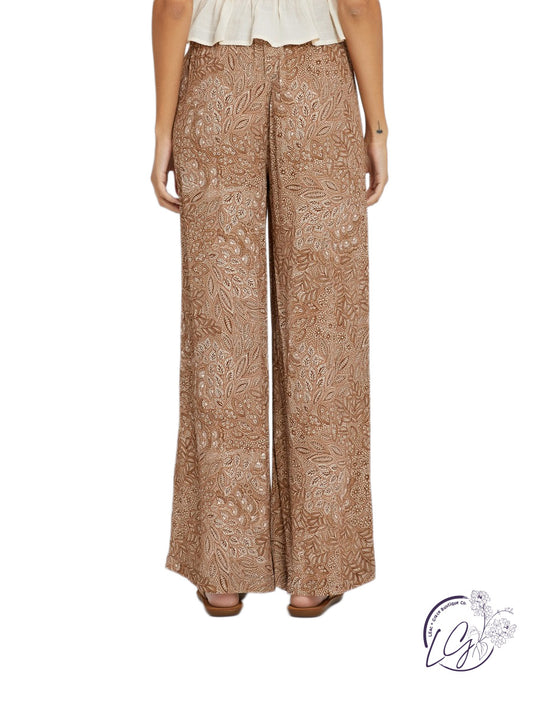 Lively Lagoon Print Pants