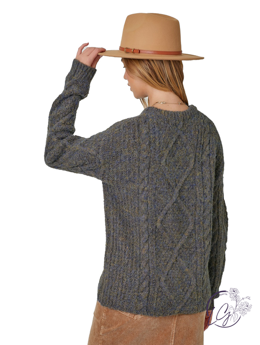 Cable Calm Sweater