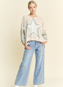 Startrail Knit Top