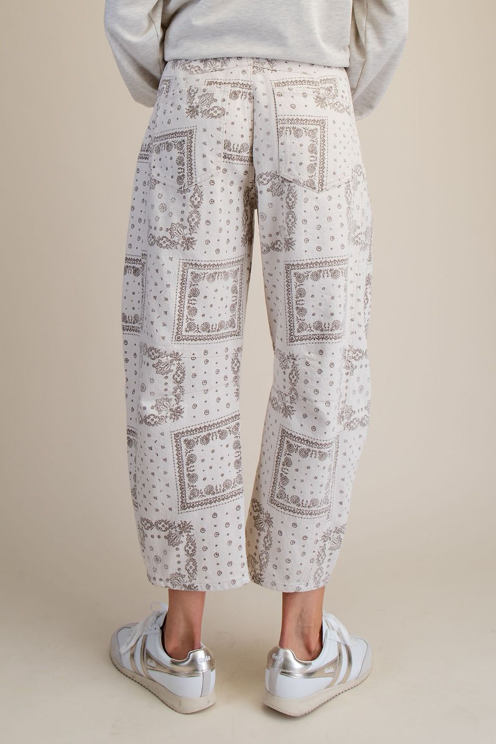 Desert Paisley Barrel Pants