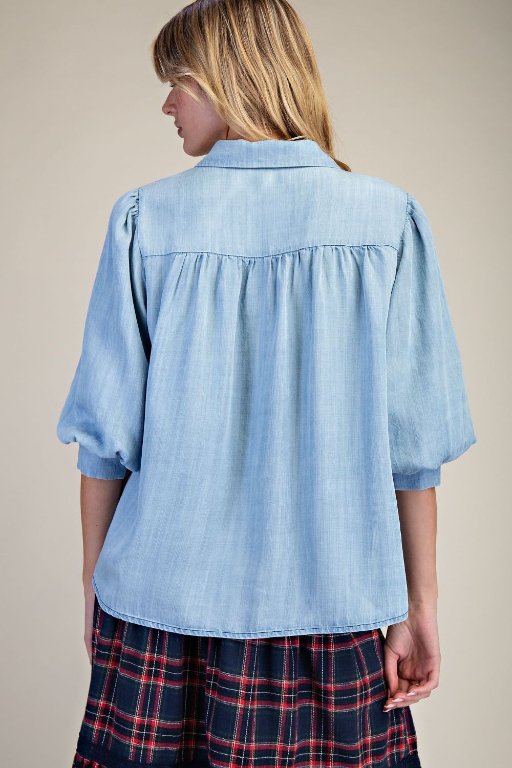 Sunset Wash Denim Shirt