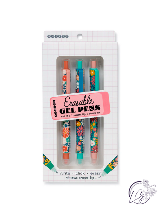 Bloom - Set of 3 Erasable Gel Pens