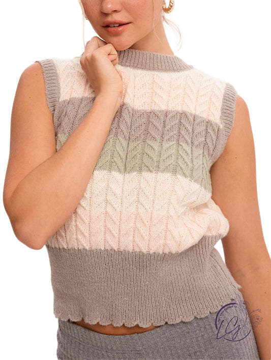 Later Then You Sweater Vest