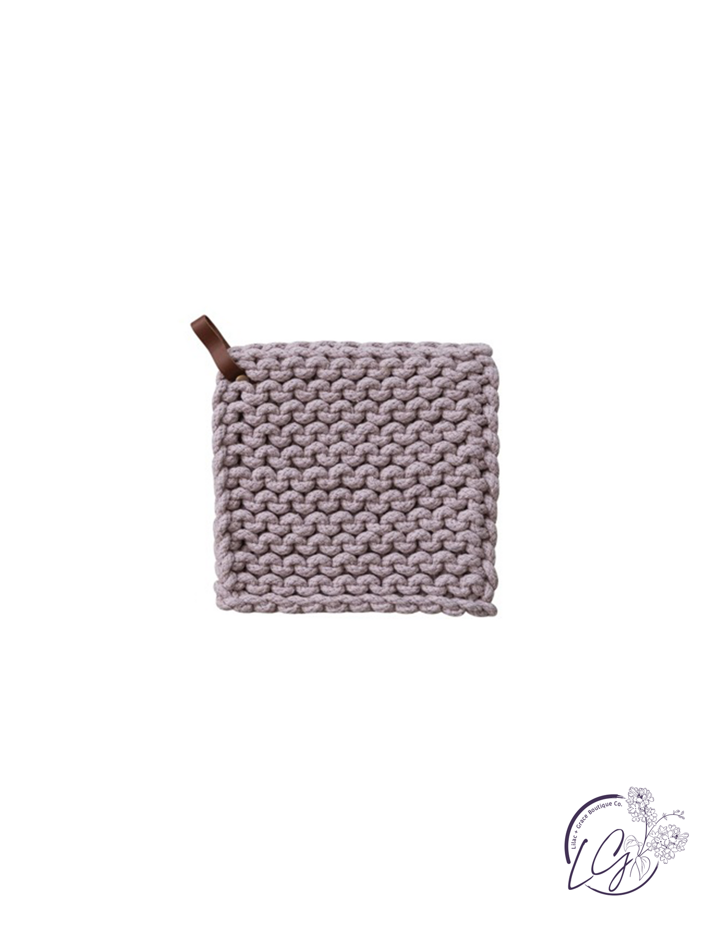 Cotton Crocheted Pot Holder