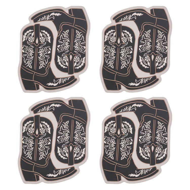 Cork Coaster S/4 Boots