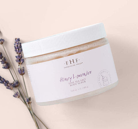 Honey Lavender Fine Sea Salt Body Polish