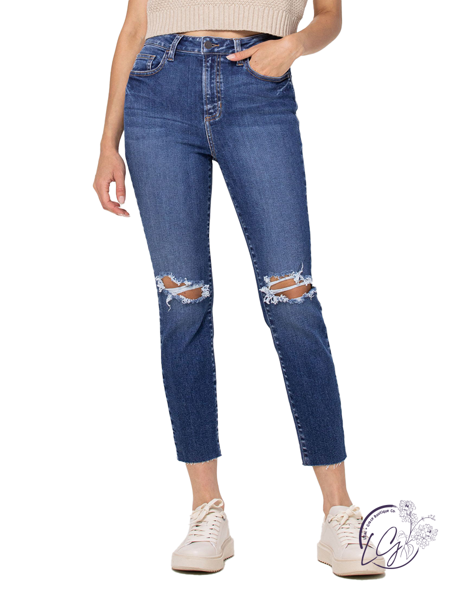 Distressed Skinny Jeans - Cello Jeans