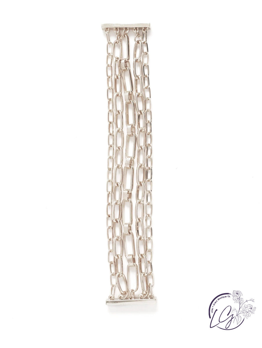 Large Multi Link Magnetic Bracelet