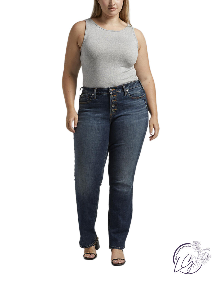Curvy Fit Style And Co Jeans Size Chart Curvy Suki Mid Rise Slim
