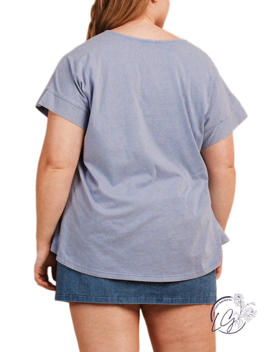 Curvy Windup Short Sleeves T-shirt