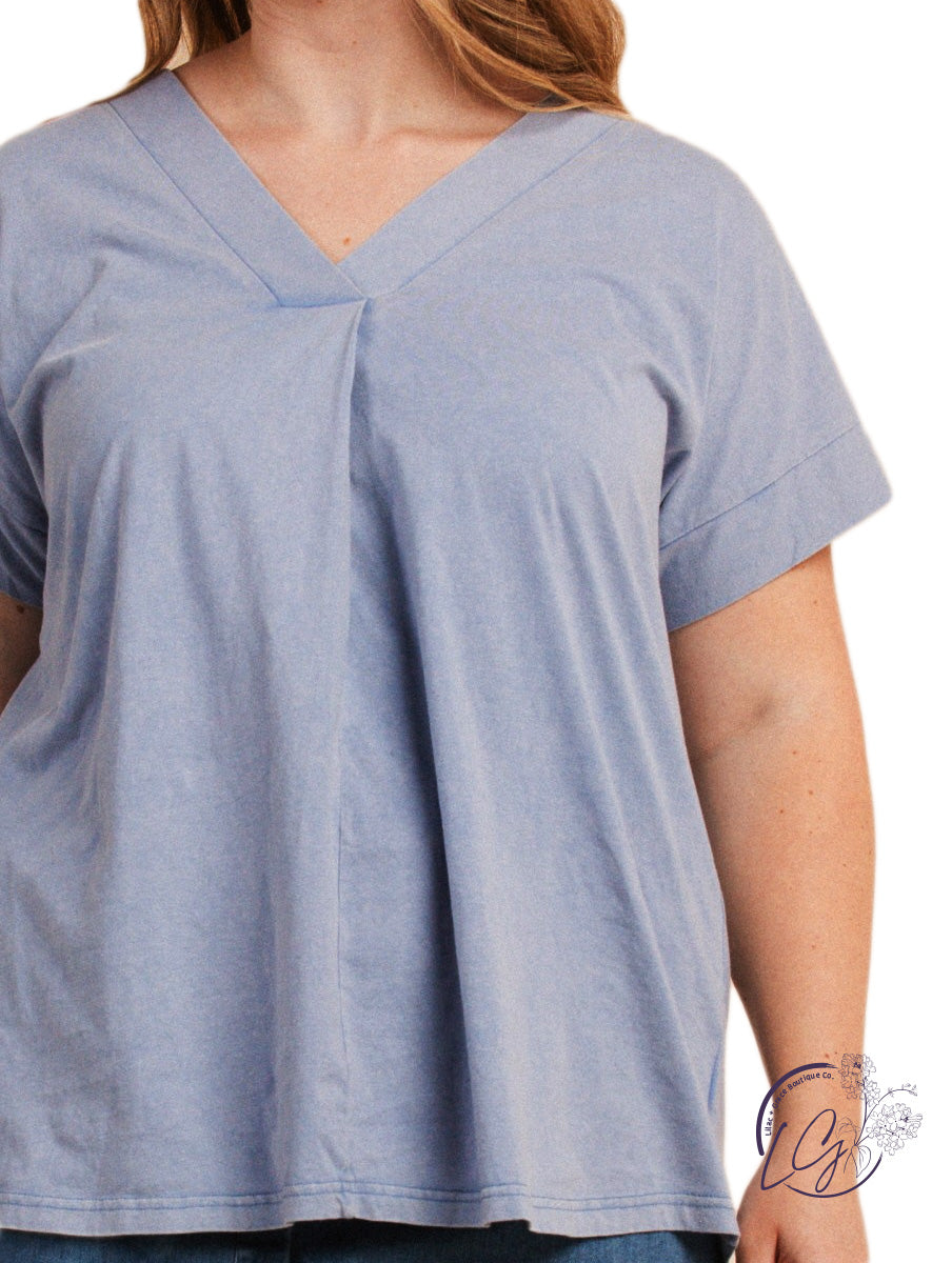 Curvy Windup Short Sleeves T-shirt