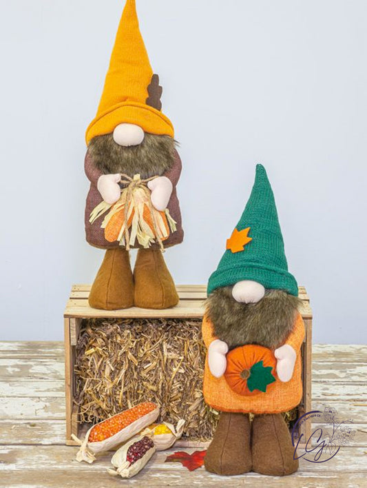 Maple Pumpkin Gnome Stander