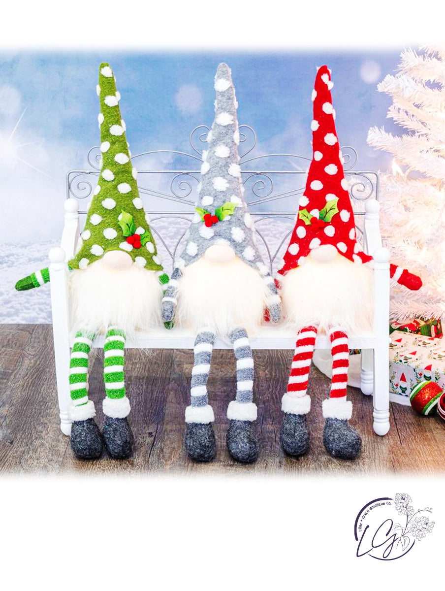 Springhtly Winter Gnome Dangle W/Lights