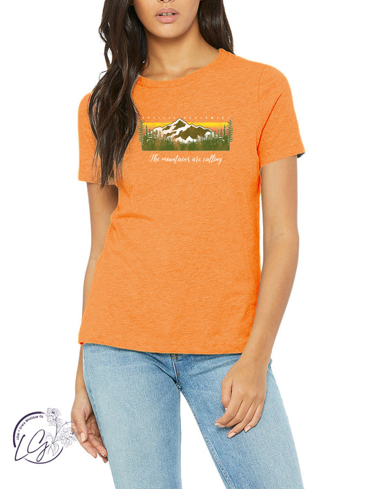 The Mountains are Calling Tee's