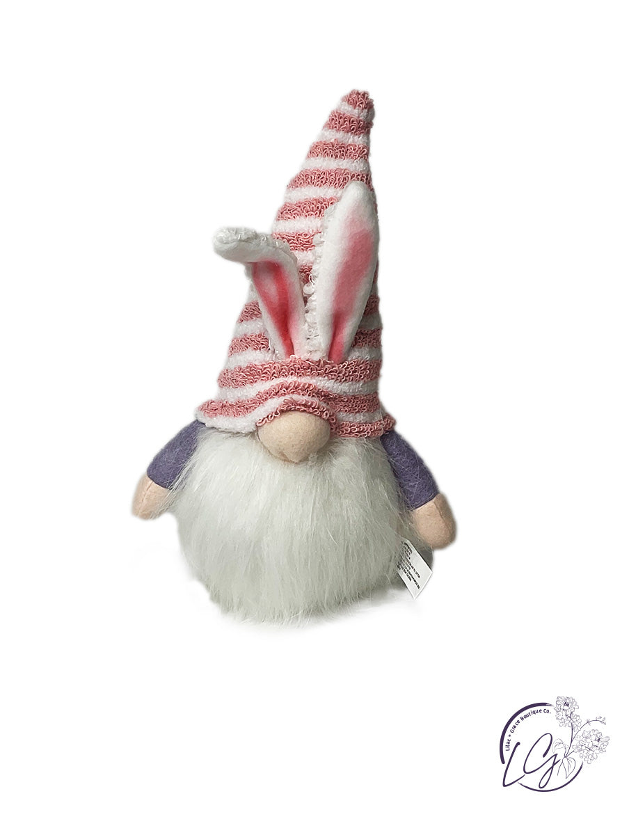 Easter Stripes Table Top Gnome