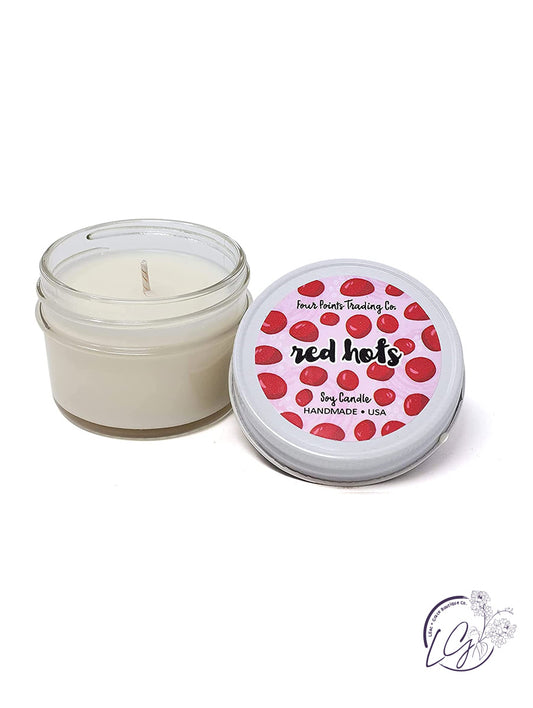 Candy Scented Soy Candles in a 4 oz Tin