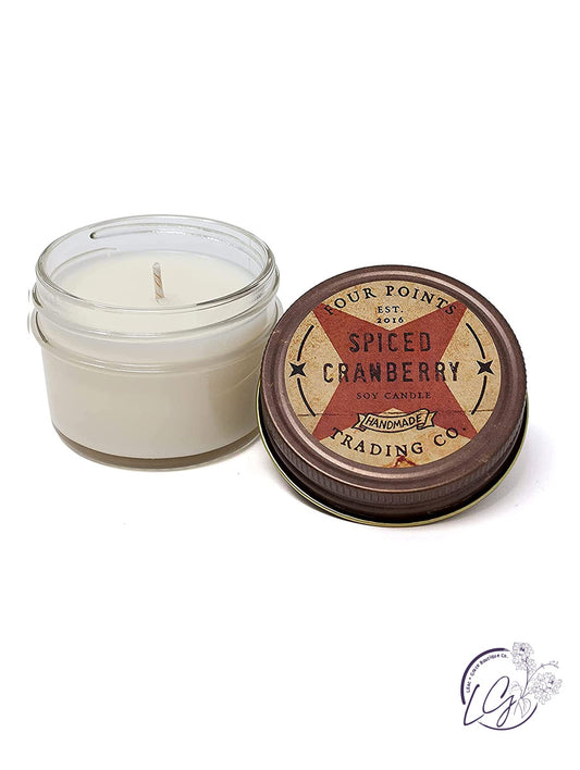 Holiday Scented Soy Candles in a 4 oz Tin