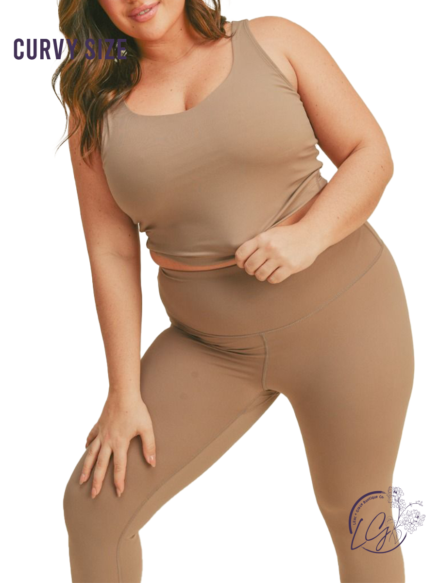 Curvy Precision Fit Cropped Tank