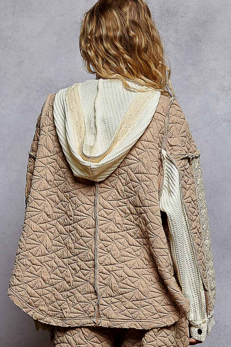 Haven Quilted Hoodie