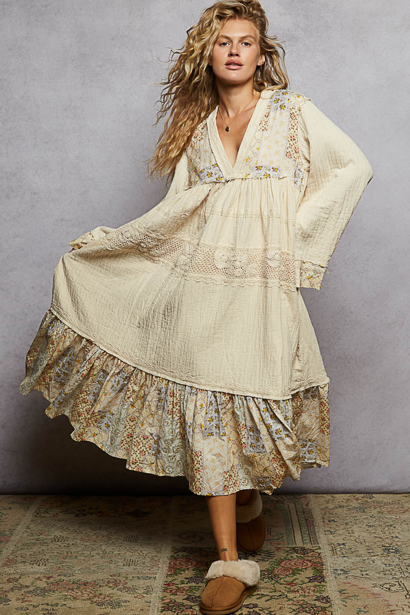 Honey Bloom Boho Dress