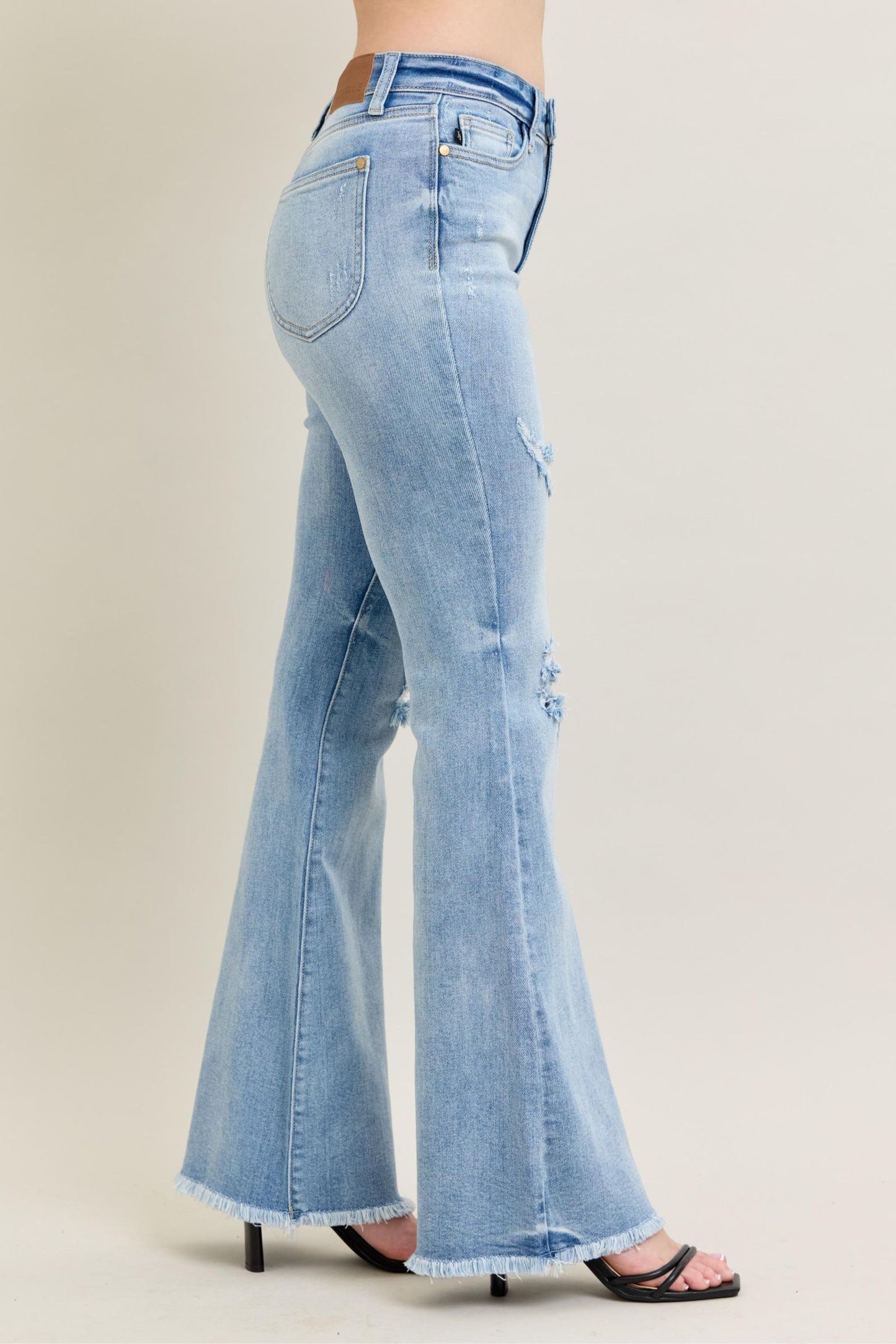 Thalia High Rise Flare Distressed by Judy Blue
