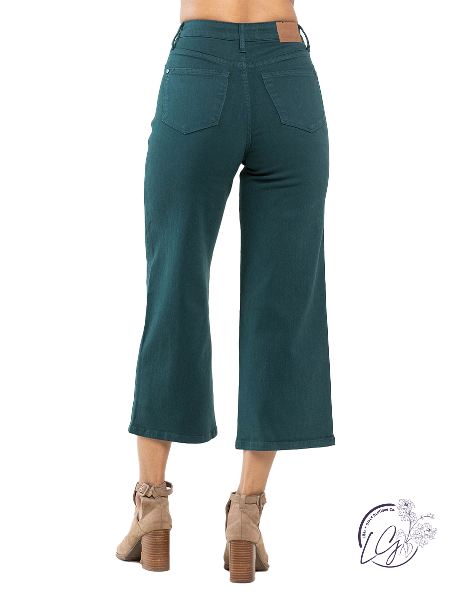 Quimby High Waist Wide Leg  By Judy Blue