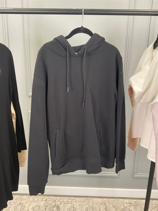 Fleece-Lined Hoodie w/ Zip Pockets