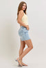 Baylor High Rise Foldover Shorts by Judy Blue