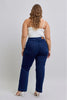 Noelle High Rise Work Wear Straight Non distressed by Judy Blue