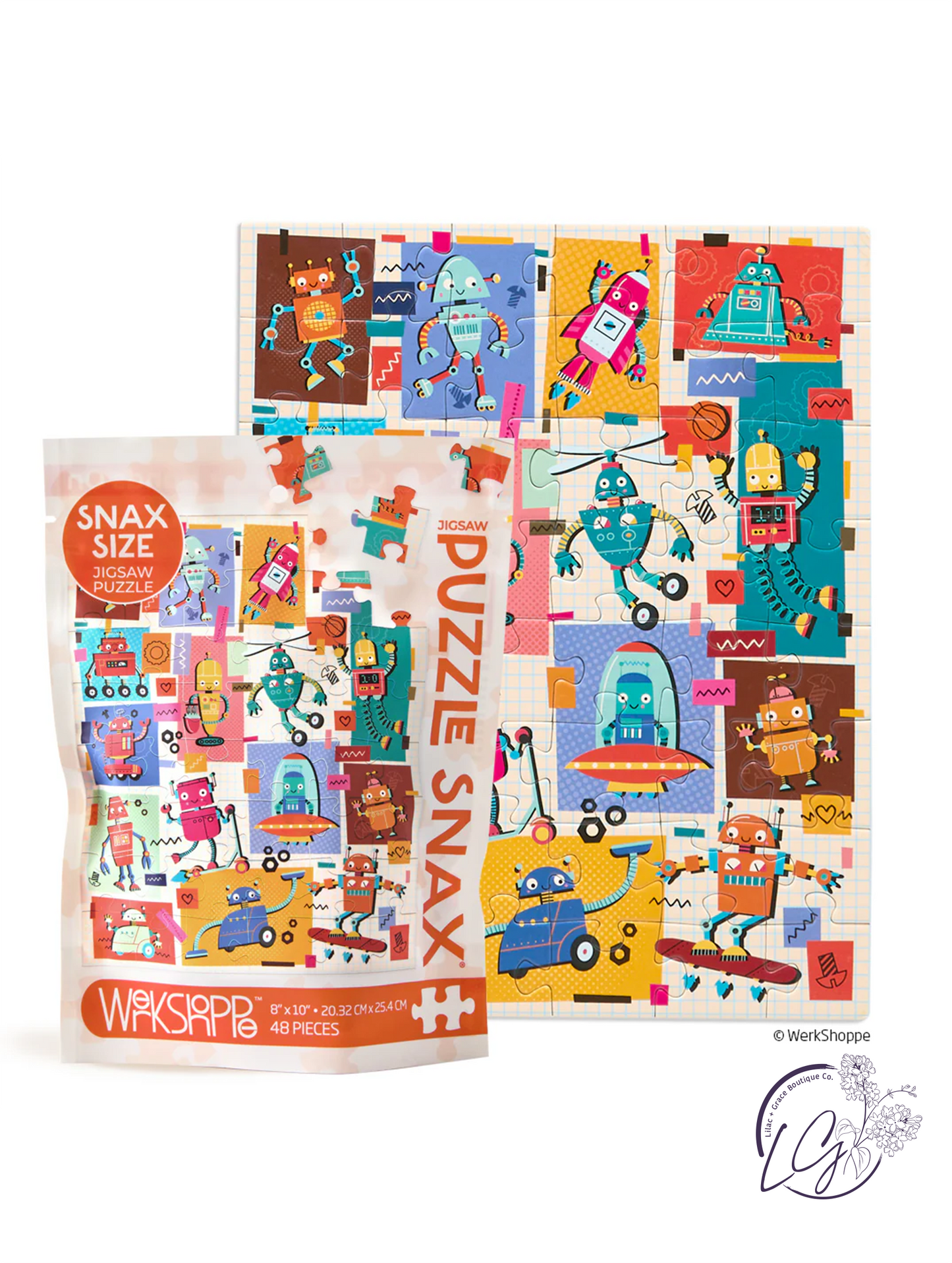 Robots 48 Piece Puzzle Snax