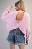 Daydream Twist Back Pullover