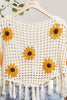Sunflower Serenade Fringe Top